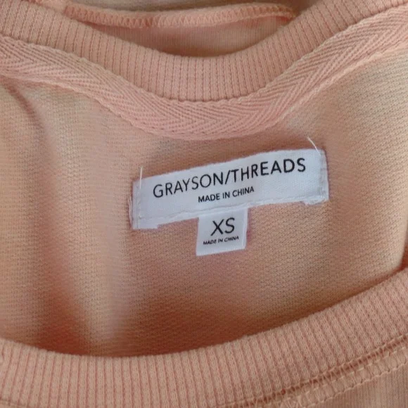NWT Grayson Threads Pink XS T-Shirt Rose' the day away Graphic Tee Top NEW - Picture 6 of 7
